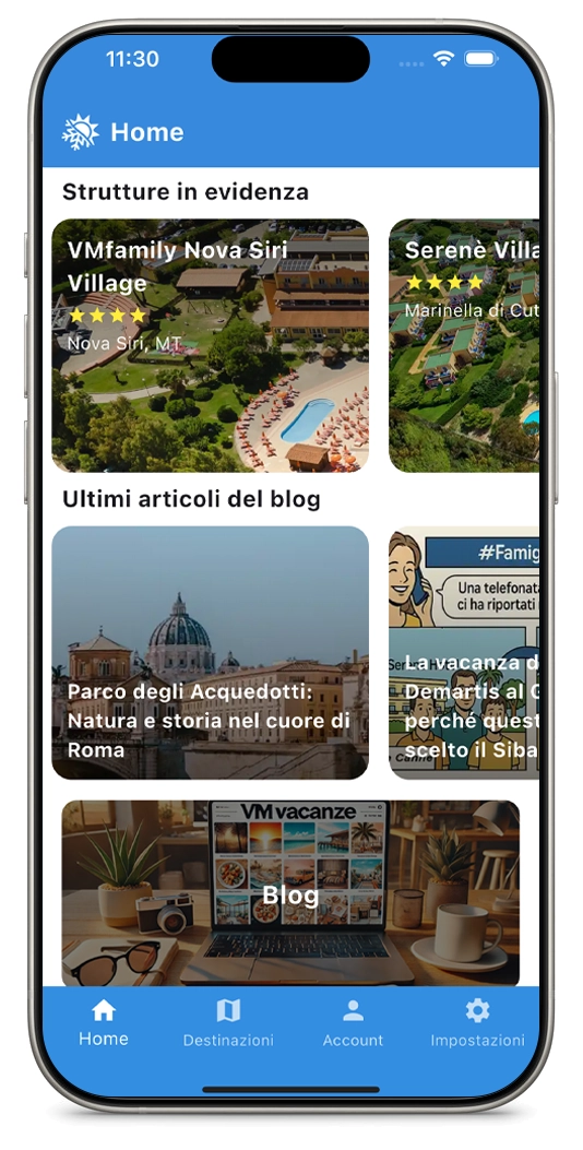 Download App Gratis VMvacanze