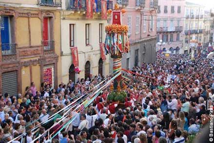 La discesa dei Candelieri a Sassari