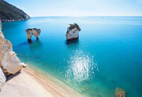 Parco Nazionale del Gargano: Baia delle Zagare.