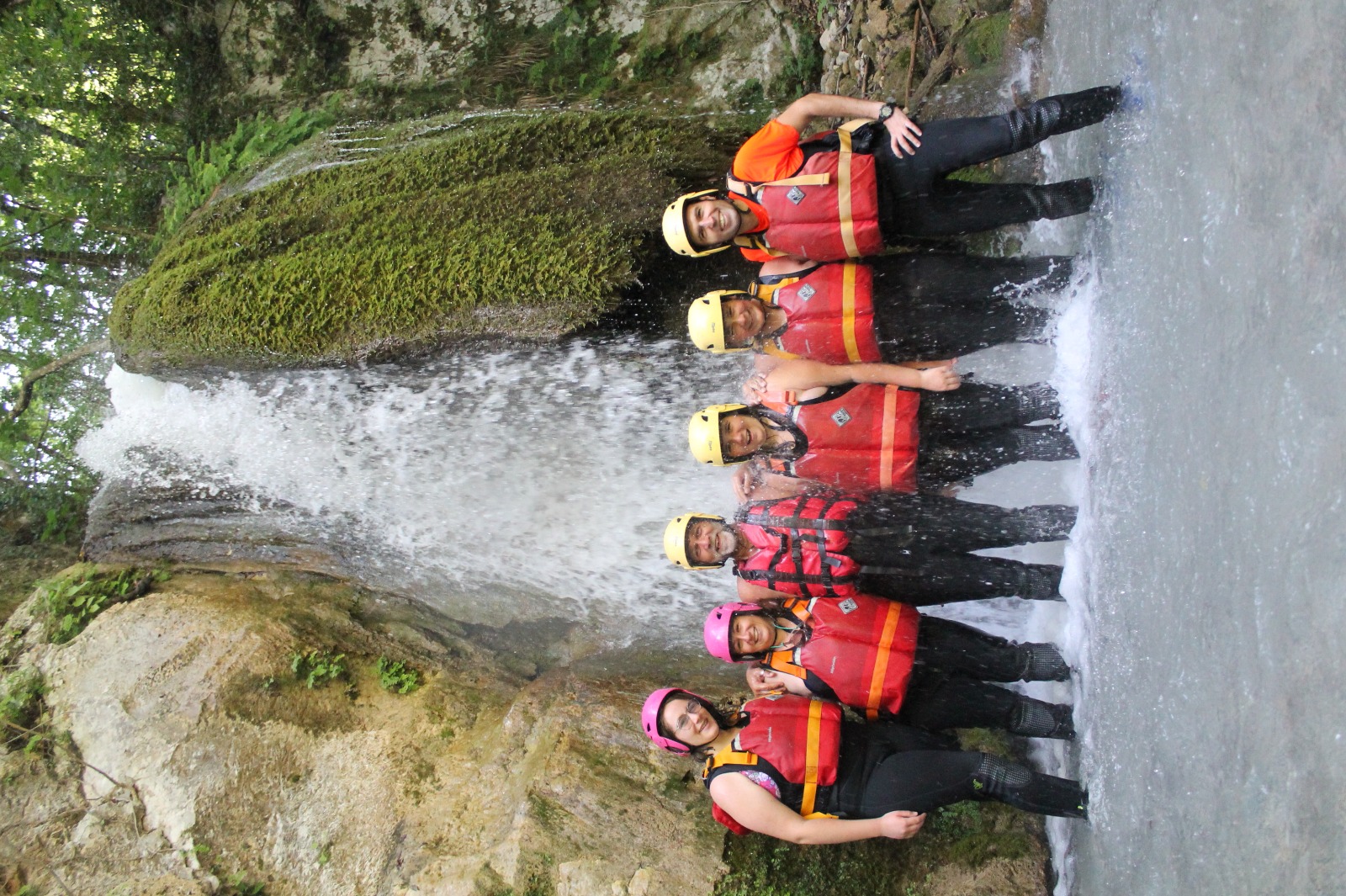 Rafting in Calabria - Cascata Fiume Lao