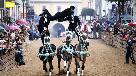 L'antica tradizione della Sartiglia di Oristano,il Carnevale di Sardegna.