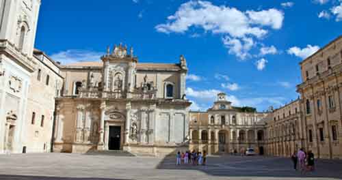 Lecce: Piazza Duomo.