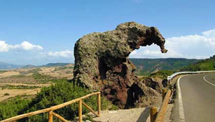 La Roccia dell'Elefante a Castel Sardo