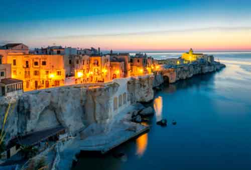 La città di Vieste.